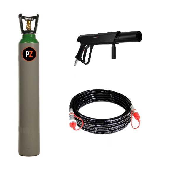 CO2 gun set 1 - 50 seconden